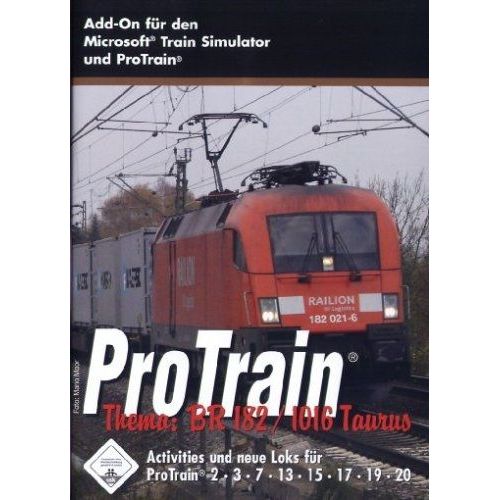 Train Simulator - Protrain : Thema Br 182 1016 Taurus [Import Allemand] [Jeu Pc]