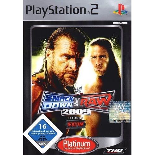 Wwe Smackdown Vs Raw 2009 - Platinum [Import Allemand] [Jeu Ps2]