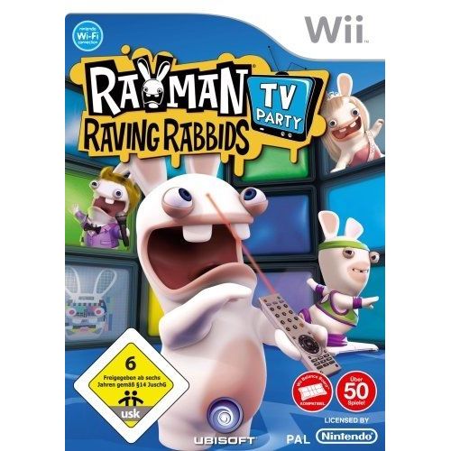 Rayman Raving Rabbids Tv-Party Wii [Jeu Wii]