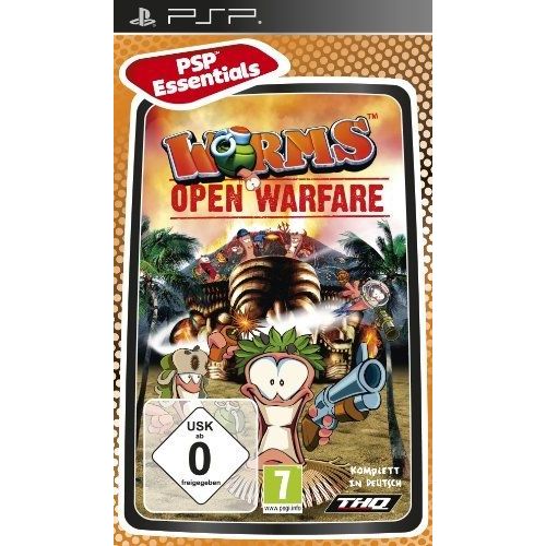 Psp Worms Open Warfare - Essentials [Jeu Psp]