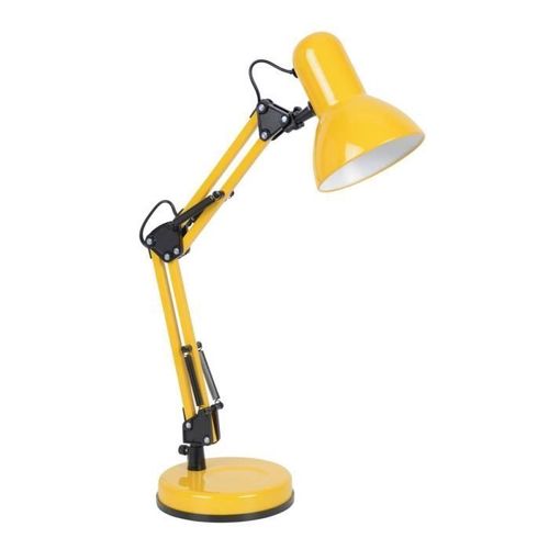 Lampe de bureau métal FLEX architecte - COREP - Jaune