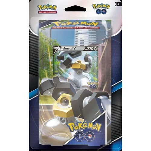 Deck Combat-V Pokemon - Modèle Aléatoire (Melmetal Ou Mewtwo-V) - Cartes À Collectionner - Age: 6+ - 1-2 Joueurs