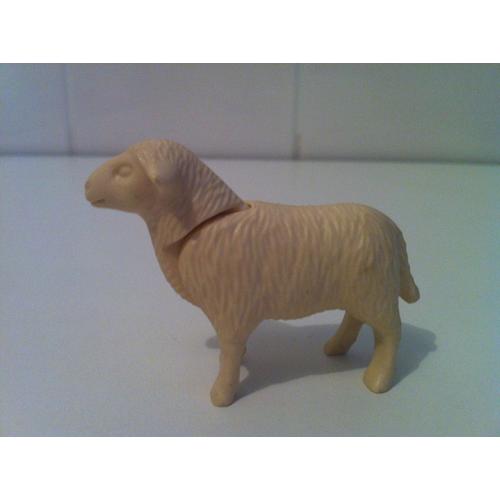 Figurine Playmobil - Mouton Blanc - Animaux Ferme