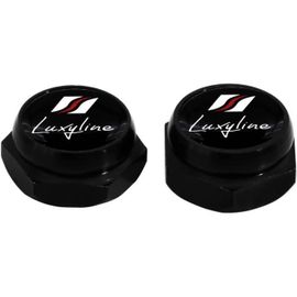 Cache-Rivets Pour Plaque D'immatriculation Luxyline (Argent)