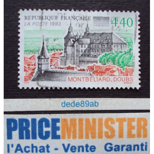 France.. 4.40 Montbeliard . Doubs . Oblitéré.