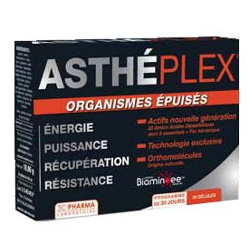 3c Pharma Astheplex Organismes Épuisés (30 Gélules) 