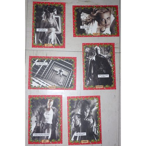 Jeu De 6 Cartes Postales Du Film Sin City