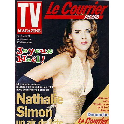 Tv Le Courrier Picard Pamela Anderson 1/3p/ Nathalie Simon 1p/ Sharon Stone 1/3p/ Goldorak 1/3p/ Pernaut 1/2p/ Antoine 1/2p/ Mireille Mathieu 1/3p/ Articles Photos Nadia Fares, Marianne James , Bo Derek 16765