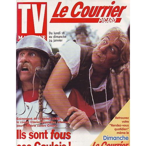 Tv Depardieu Clavier Asterix 1p/ Carmen Electra 1/2p/ Etienne Daho 1/3p/ Bernard Campan Didier Bourdon 1/3p/ Victor Lanoux 1/2p/ Natalie Dessay 1/3p/ Articles Photos Chabat, Catherine Wilkening, Heidi Mark, Gillian Anderson, Gamblin 16787