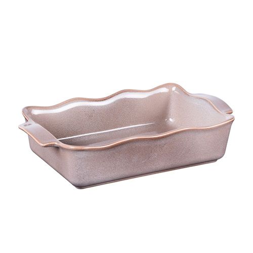 Plat À Four Rectangle Ely 31x17x7 Cm Brun