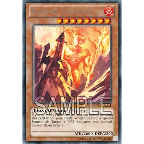 Colosse Grand Feu - Cblz Fr084 - Secret Rare