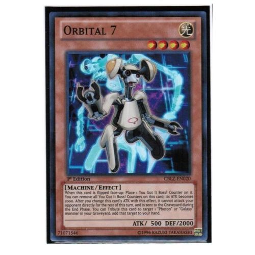 Orbital 7 - Cblz Fr020 - Super Rare