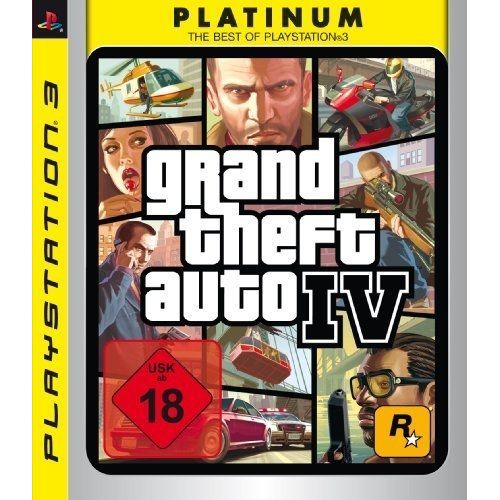 Gta - Grand Theft Auto 4 Platinum Ps3
