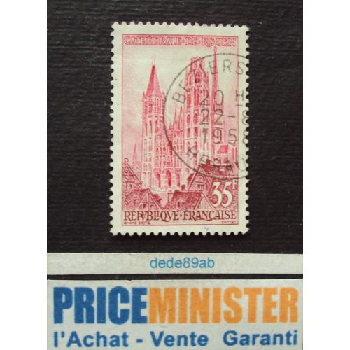 France.. 35f Cathédrale De Rouen (Seine-Maritime) Oblitéré