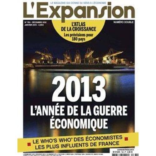 L'expansion Numéro 780 Décembre 2012 Janvier 2013