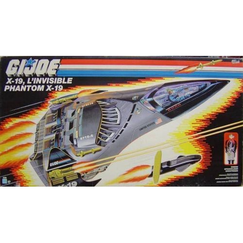 G.I.Joe - 1988 - Phantom X-19 Stealth Fighter (X-19 L'invisible)
