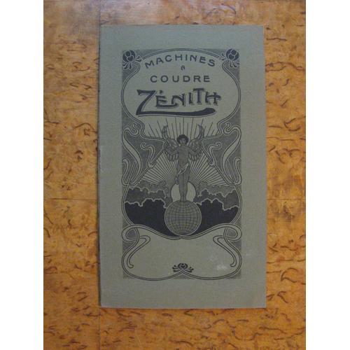 Machines À Coudre Zenith - Catalogue Publicité - Ancien Vers 1900