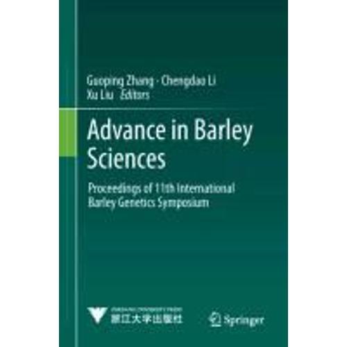 Advance In Barley Sciences