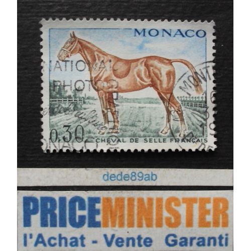 Monaco.. 0.30 Cheval De Selle Français . Oblitéré.