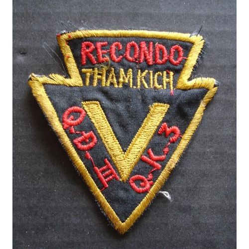 Patch Troupe Des Force Spéciale Aèroporter Tigre  Vietnam