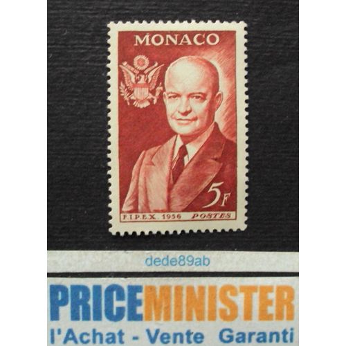 Monaco.. 5f Exposition F.I.P.E.X. New-York 1956 . Neuf (Avec Gomme).
