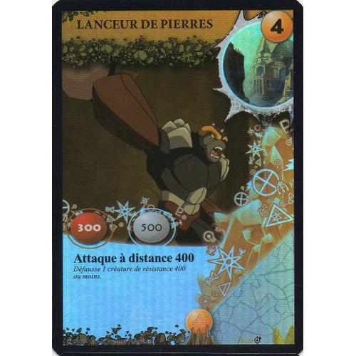 Carte Gormiti Lanceur De Pierres 53 / 120  Holo