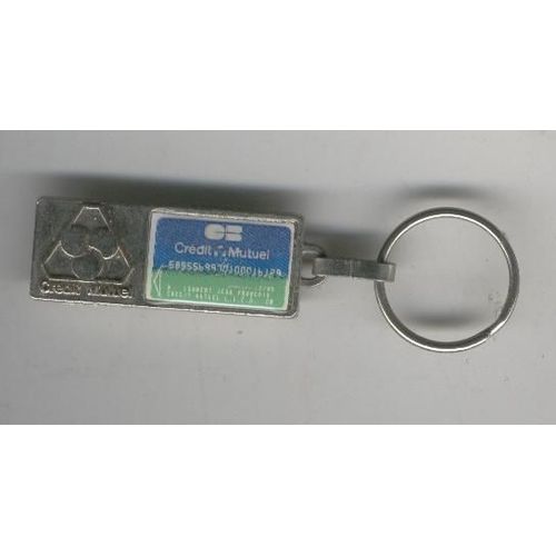 Porte Clefs "Crédit Mutuel"
