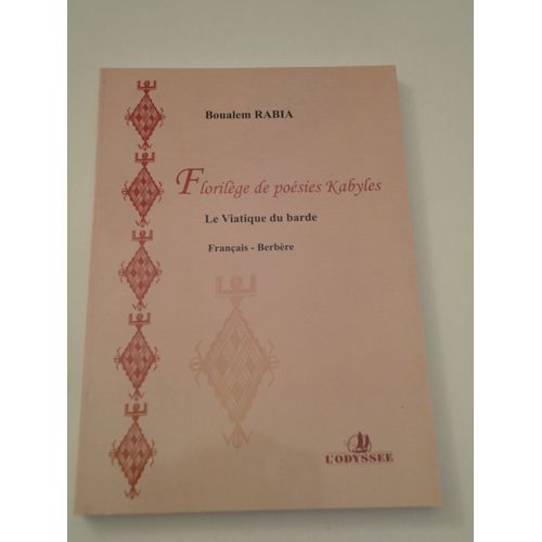 Florilége De Poésies Kabyles