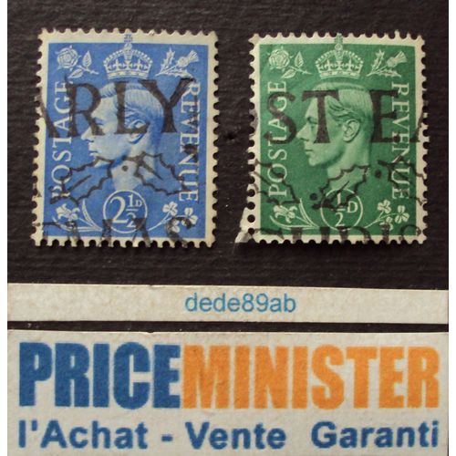 Royaume-Uni.. 2 Timbres King George V I .Oblitérés.Y T 209 & 213