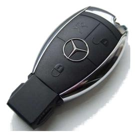 Coque de protection en silicone pour voiture Mercedes-Benz clé