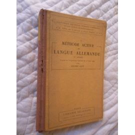 Méthode Active De Langue Allemande (1e Annee)