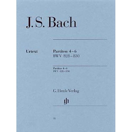 Bach Partitas 4-6 Bwv 828-830