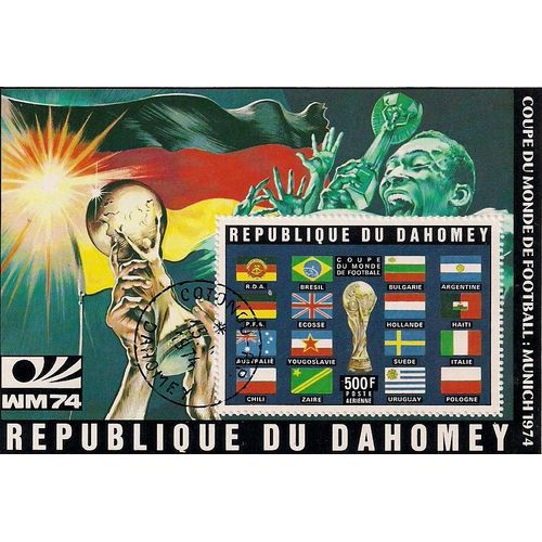 Dahomey- Coupe Du Monde De Football Munich 1974