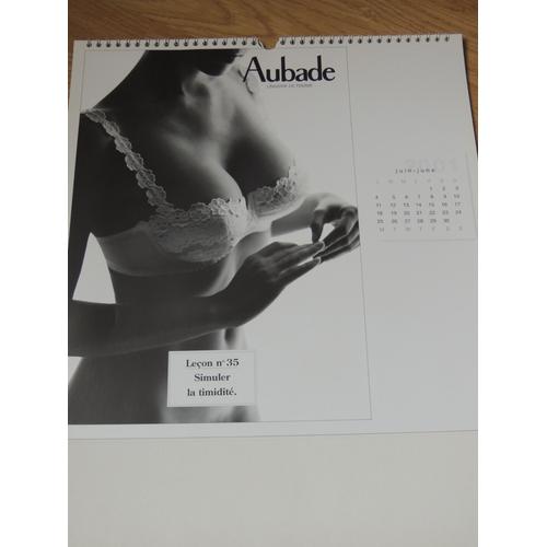 calendrier Aubade 2001