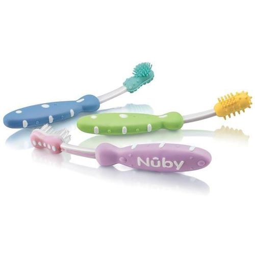 Nuby Set Évolutif De Brosses À Dents