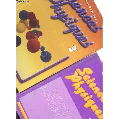 Sciences Physiques 3e - Livre Du Professeur