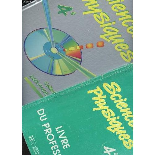 Physiques 4eme - Livre Du Professeur, Edition 1993
