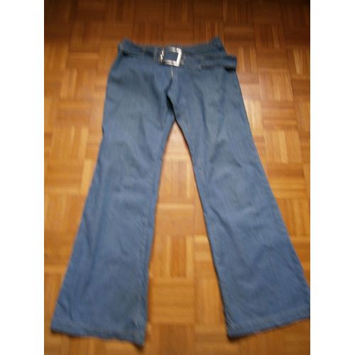Jean Taille U.S 32 Marque Teddy Smith Avec Ceinture