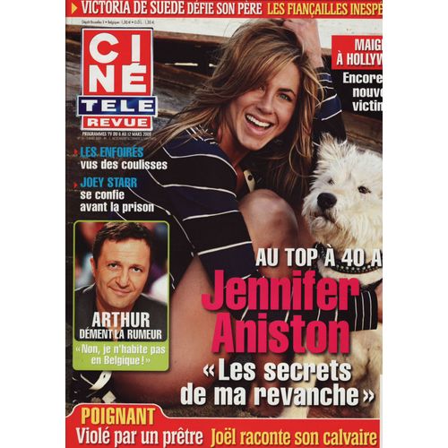 Ciné Télé Revue (Edition Belge) / 05-03-2009 N°10 : Jennifer Aniston (2p) - Joey Starr (2p)