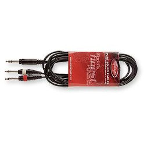SYC3/PS2PE // 1 Câble insert JACK Stéréo 2 JACK Mono