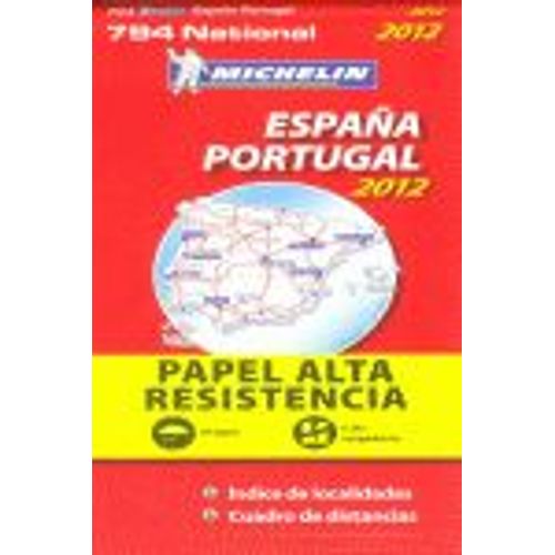 España-Portugal. Mapa National 794