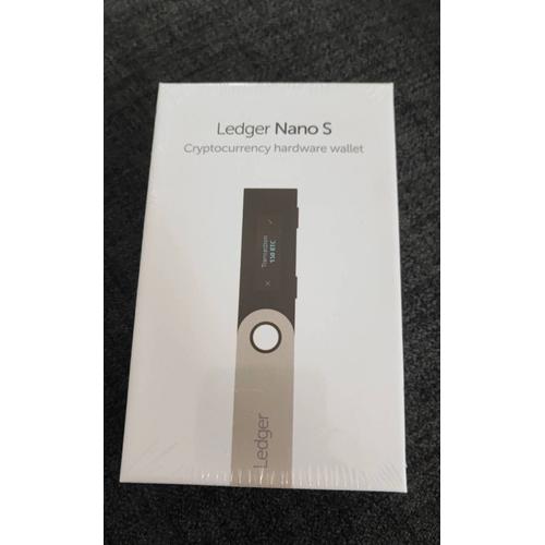 Ledger Nano S - Cryptocurrency Hardware Wallet - Noir