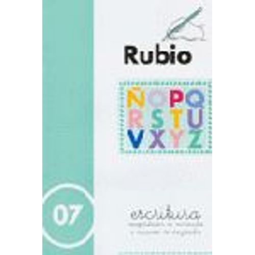 Rubio Escritura 07 Dibujo