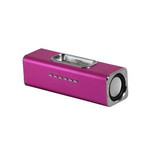 Enceintes Music Angel  dock rose Iphone 3G/4 & Ipod