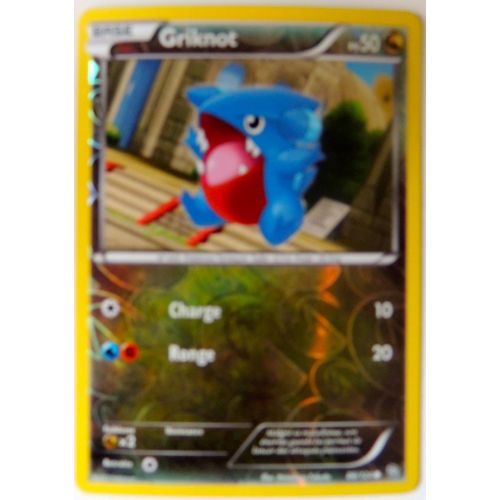 Carte Pokémon Griknot 86/124 Reverse