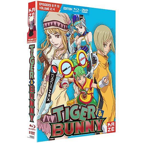 Tiger & Bunny - Box 2/4 - Combo Blu-Ray + Dvd
