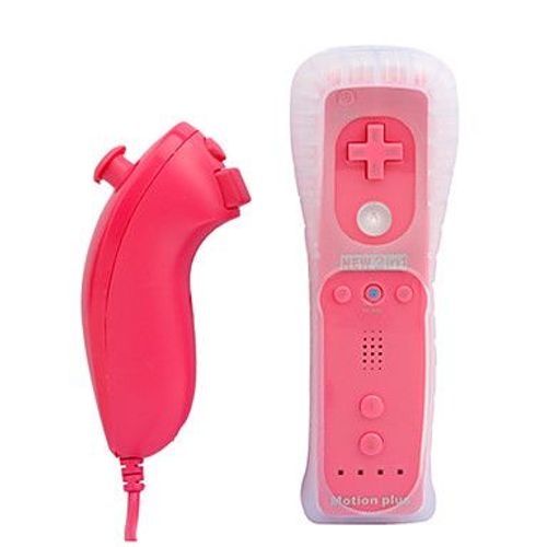 Manette Wii Motion Plus + Le Nunshuck + L'etui Protecteur