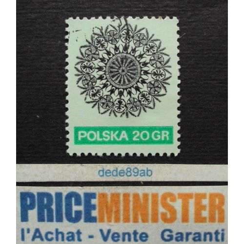 Pologne.. Polska 20 Gr . Folk Art Pattern . Oblitéré.
