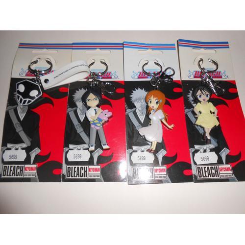 Lot De 4 Porte Clés Bleach