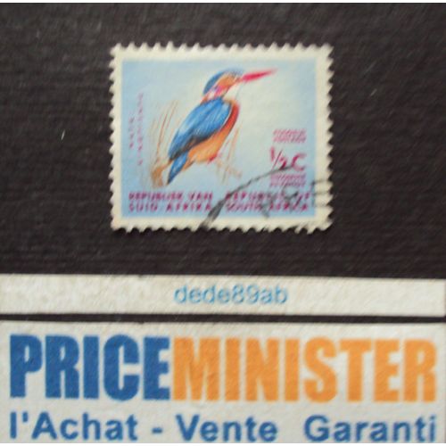 Afrique Du Sud.. 1/2c South Africa (Inscrit Bilingue) Oiseaux : Martin Pêcheur . Oblitéré.
